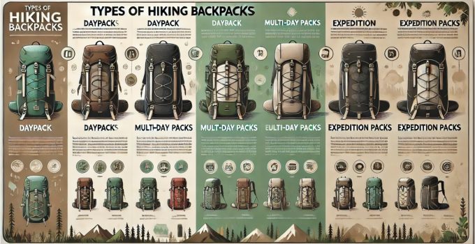 Types of Hiking Backpacks